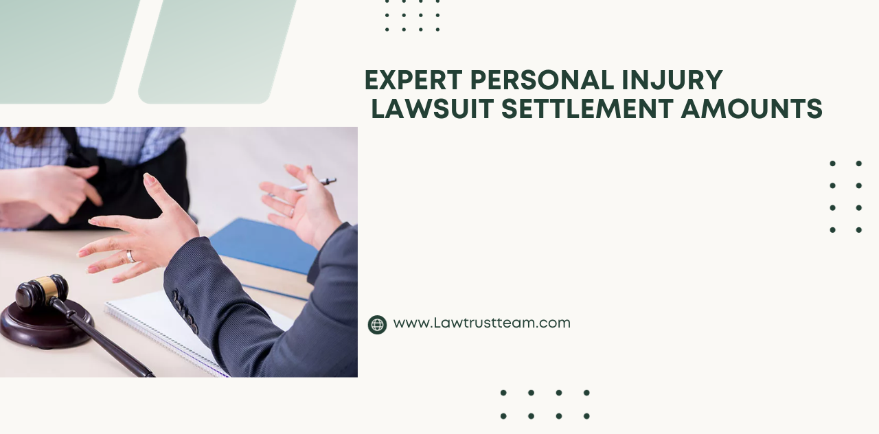 Expert Personal Injury Lawsuit Settlement Amounts Now 2024